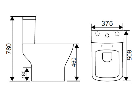 PRINCETON Comfort Height WC Suite