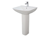 PRINCETON Pedestal and 55cm 1TH Basin