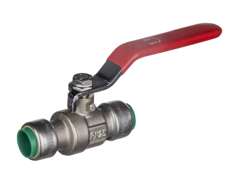 Pushtite Lever Action Ball Valve