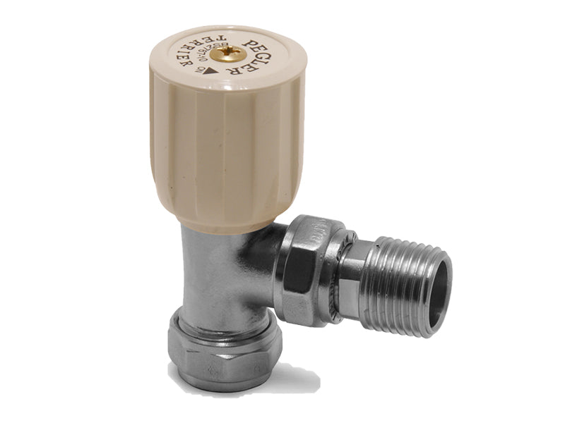 Pegler Terrier 367 Wheel-Head Angled Rad Valve