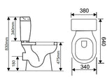 ALBA Comfort Height WC Suite