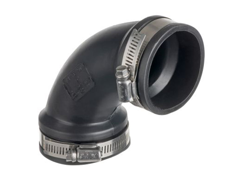 Flexible PVC Elbow Couplings PVC/CI - PVC/CI