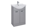 Reno 2 Doors, Floor Standing Vanity Units - Matt Dust Grey