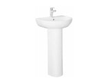 Rio Full Pedestal and Wash Hand Basin - 1 Taphole