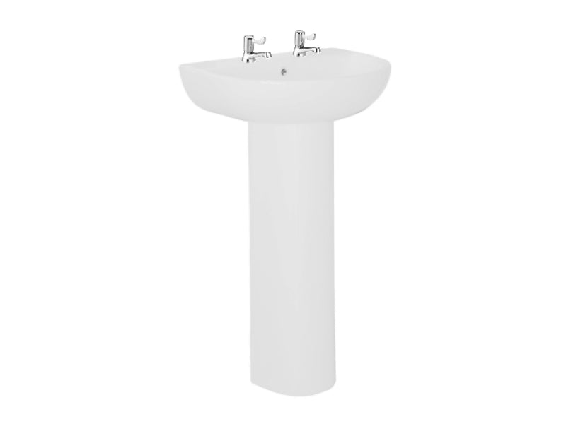 Rio Wash Hand Basin - 2 Taphole