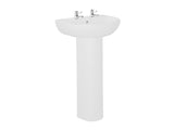 Rio Wash Hand Basin - 2 Taphole
