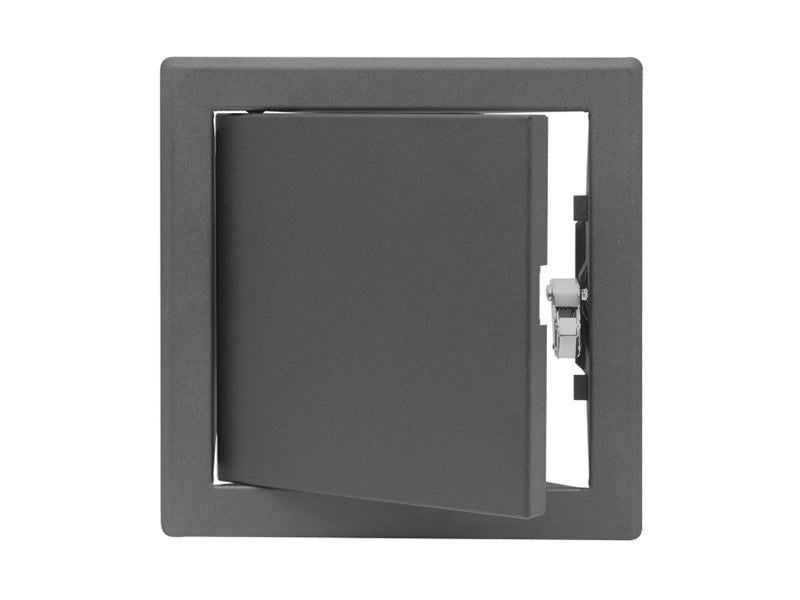Square Steel Access Panels with Roller Catches - Anthracite