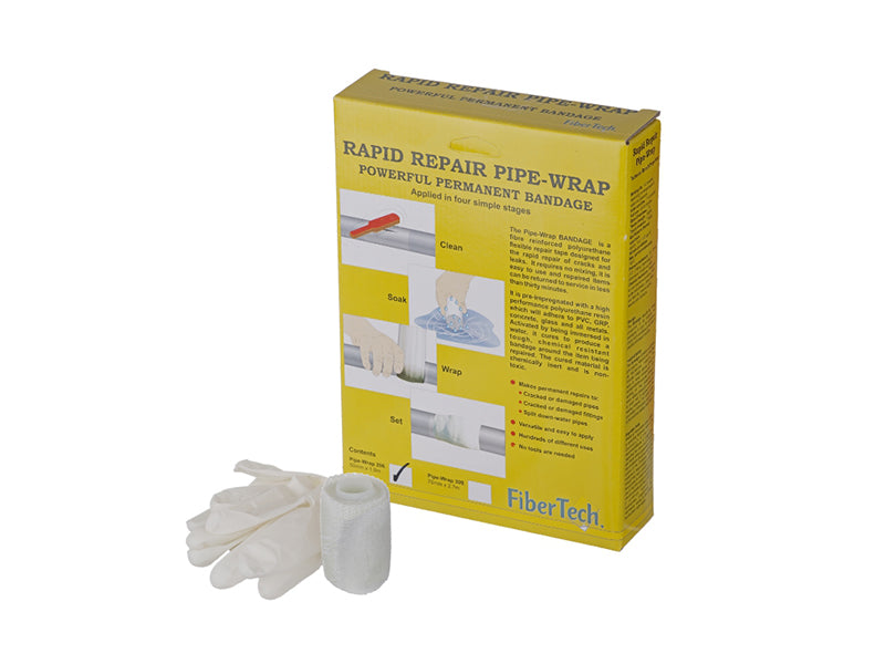 Fibertech Rapid Repair Pipe Wrap Bandage