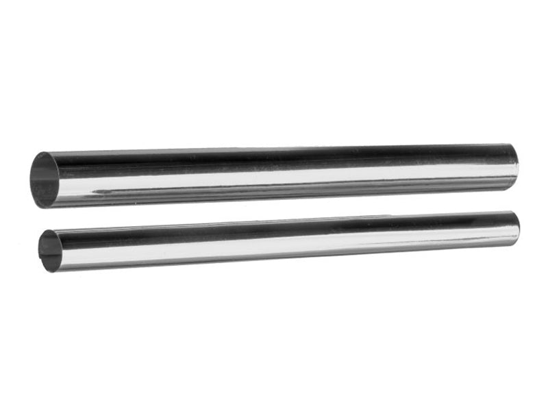 Pipe Decoration Covers 20cm & 100cm - Chrome
