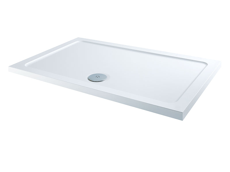 Waterbox ABS Stone Low Profile Rectangular Shower Trays
