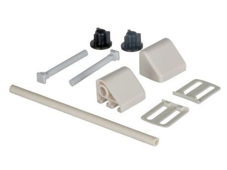 Replacement Plastic Bar Toilet Seat Hinge Set