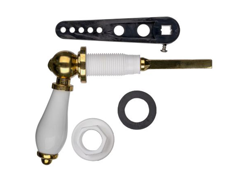 Gold Plated Repro Cistern Lever Set