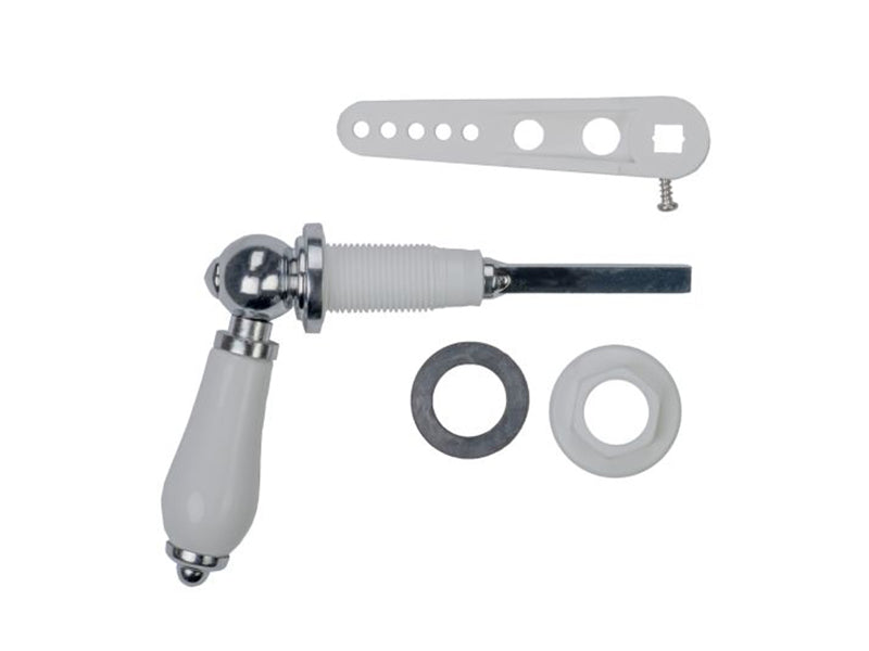 Chrome Plated Repro Cistern Lever Set