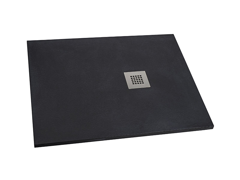 Resin Stone Shower Tray - Black