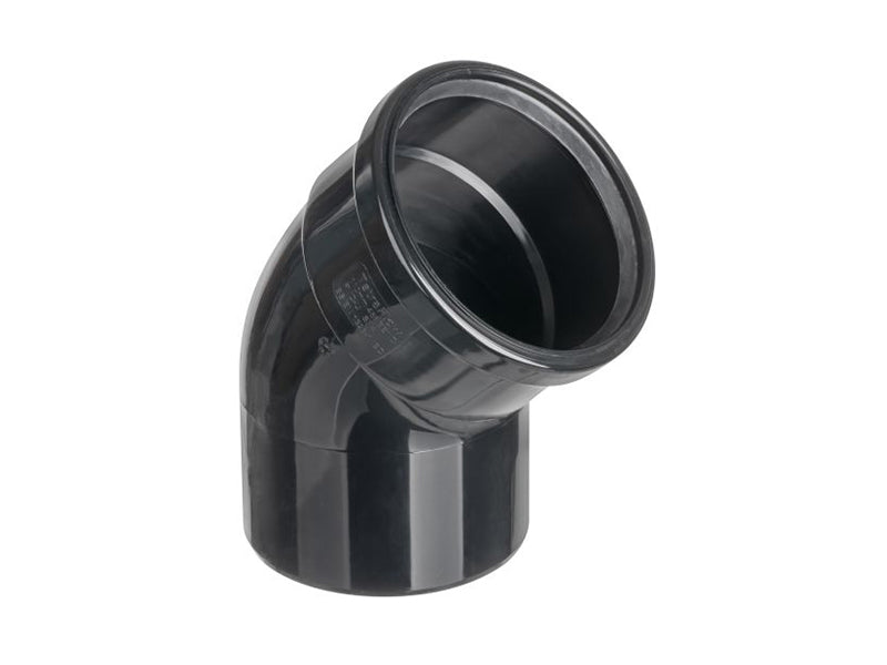 Soil Pipe 45 Deg. Single Socket Bend