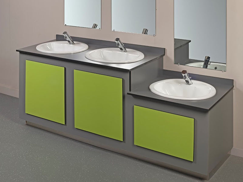 Commercial Washrooms Vanity Units - ALU Design - CL