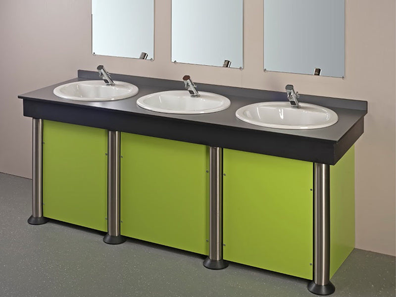Commercial Washrooms Vanity Units - Classic Design