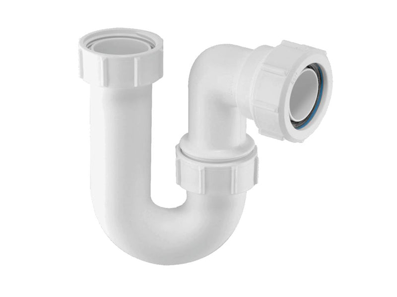 McAlpine Tubular Waste P Traps with 75mm Seal