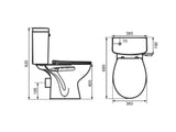 Sandringham Close Coupled WC
