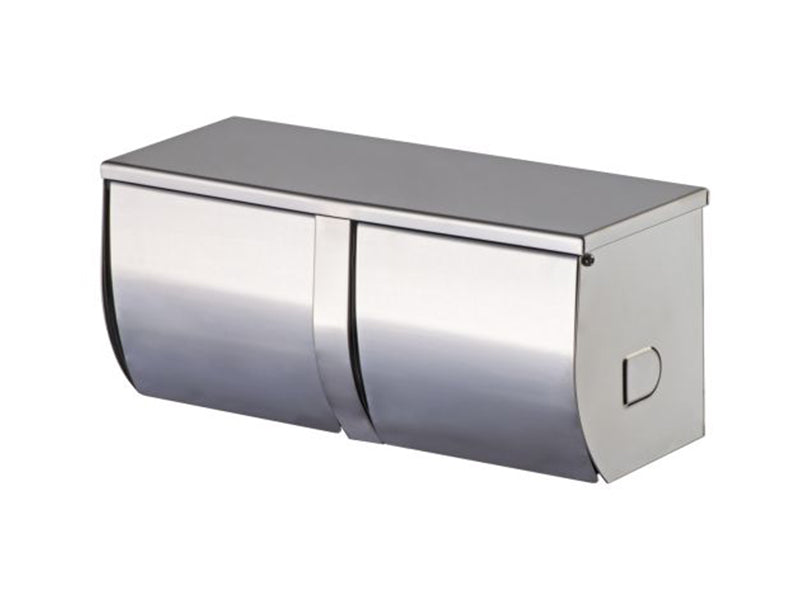The Brosna Double Toilet Roll Holder with Covers