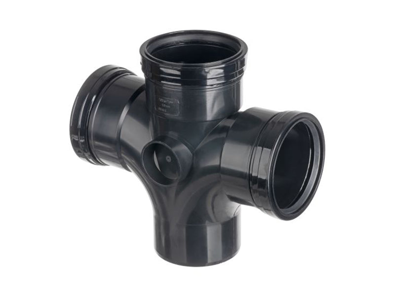Soil Pipe 90 Deg. Triple Cross Branch