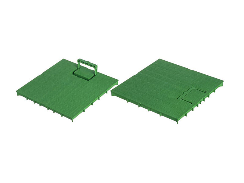 Pedestrian Covers with Integral Lifting Handles