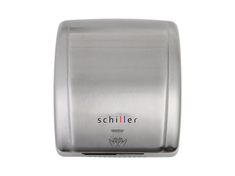 The Mistral Schiller Hand Dryer - Stainless Steel, Satin