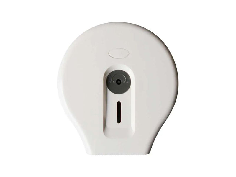 Schiller White ABS Toilet Roll Dispensers - Bottom Pull