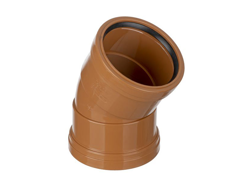 Sewer Pipe 30 Deg. Double Socket Bend