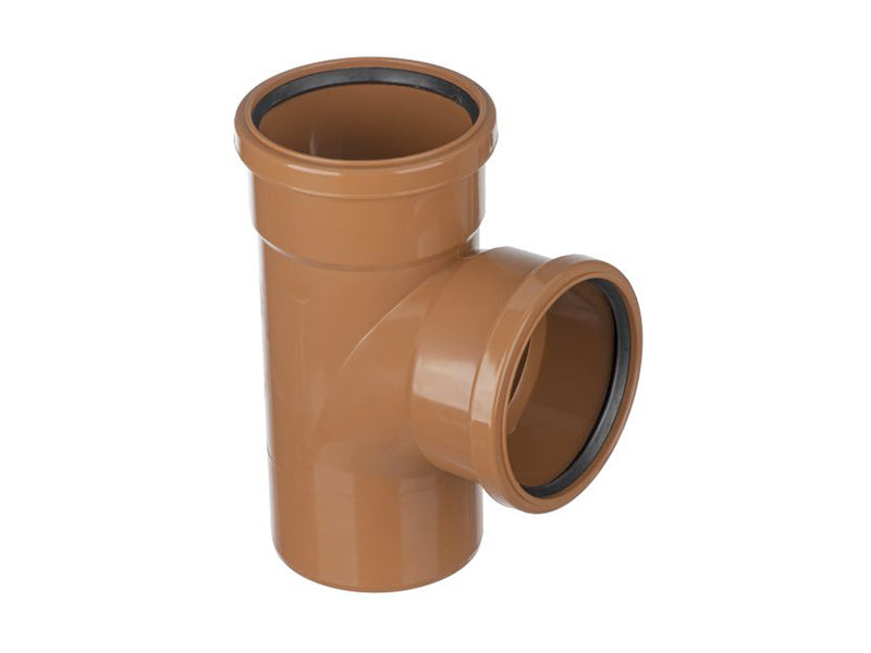 Sewer Pipe 90 Deg. Double Socket Branch