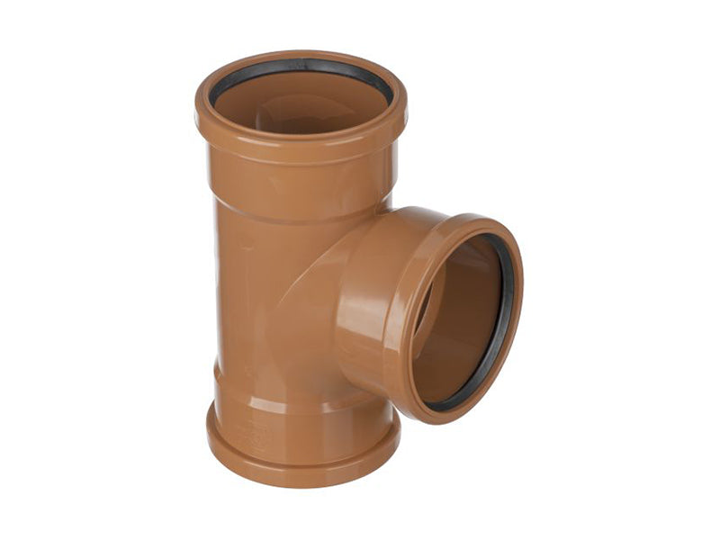 Sewer Pipe 90 Deg. Triple Socket Branch