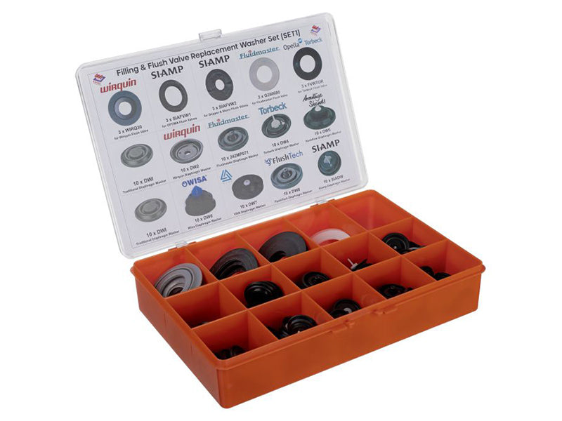 Filling & Flush Valve Replacement Washer Set