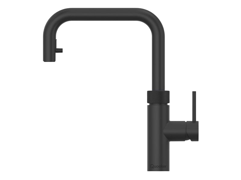 Quooker Flex Square Boiling Water Tap - Matt Black Finish