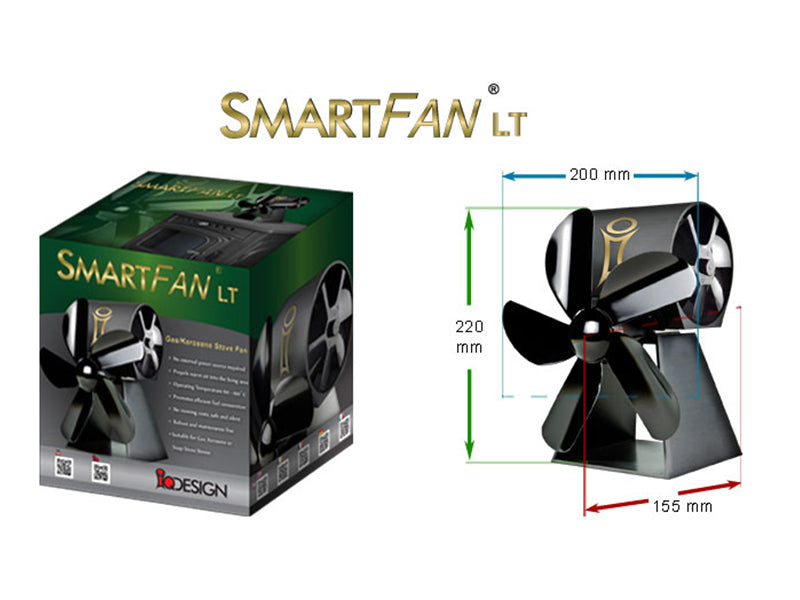 SmartFan Low Temperature Gas/Soapstone Stove Fan