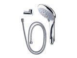 3 Function Shower Head Kit c/w Hose & Adj. Bracket