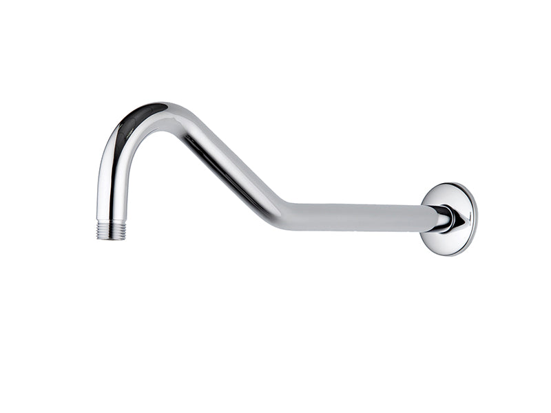 390mm Shower Arm c/w CP Trim