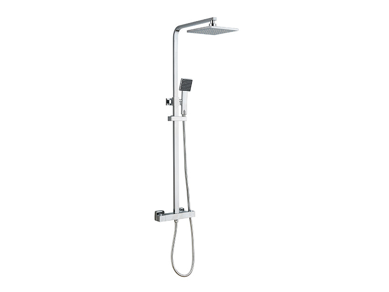 Square T Pattern Thermostatic Shower Valve Kit
