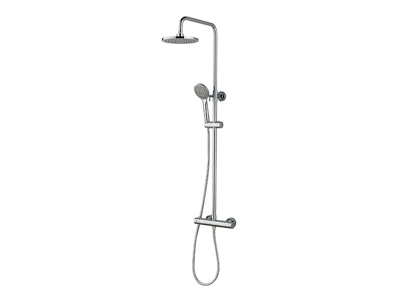 Round T Pattern Thermostatic Shower Valve Kit