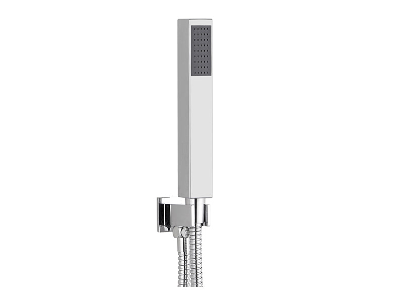 Square Outlet Elbow with Parking Bracket, Flex & Handset