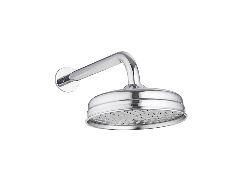 Round Shower Arm & Shower Head