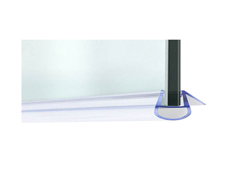 Showerline Clip on Seal Strip for 4 - 6mm Glass with 3 - 7mm Gap