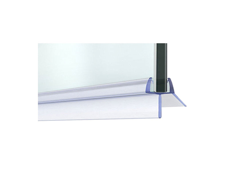 Showerline Clip on Seal Strip for 6 - 8mm Glass with 10 - 16mm Gap