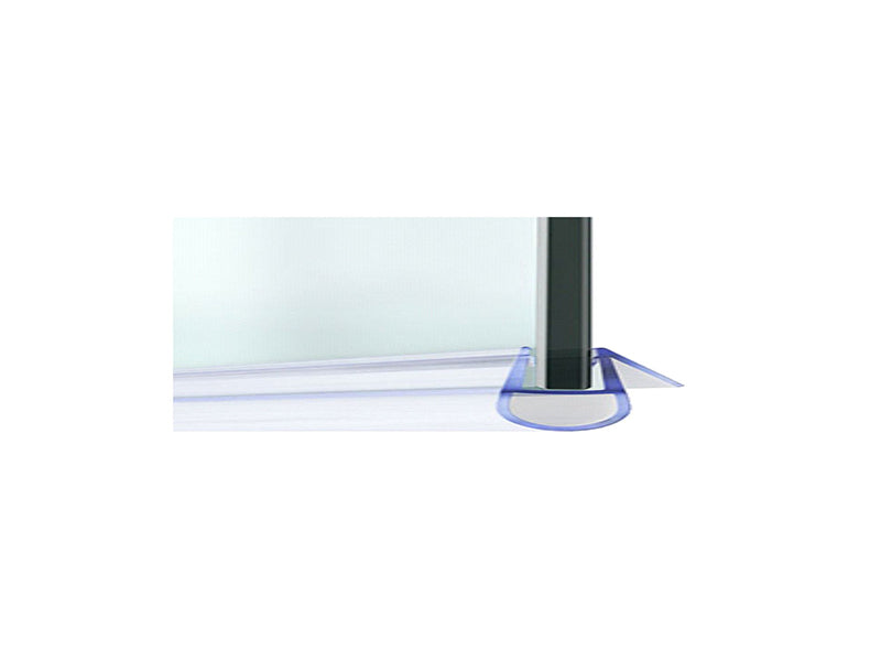 Showerline Clip on Seal Strip for 4 - 6mm Glass with 7mm Gap
