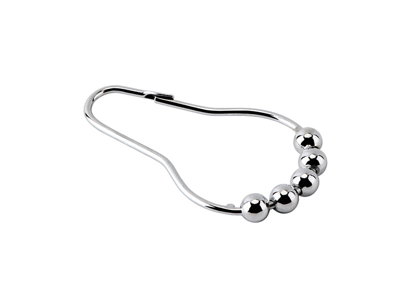 Stainless Steel with Balls Shower Curtain Rings