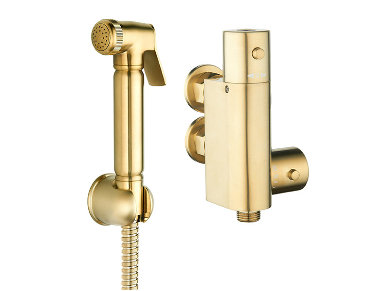 SLINE Thermostatically Controlled Version - Brushed Brass