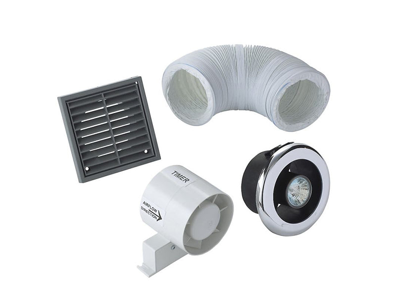 Manrose Shower Lite Shower Fan Kit