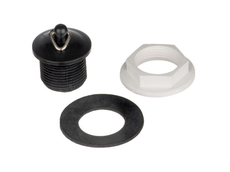 Round Sink Overflow Blank c/w C.P. Triangle