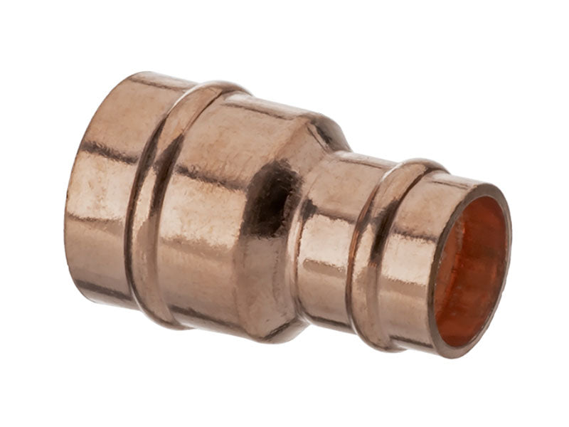 Solder Ring Copper Reducing Straight Coupling