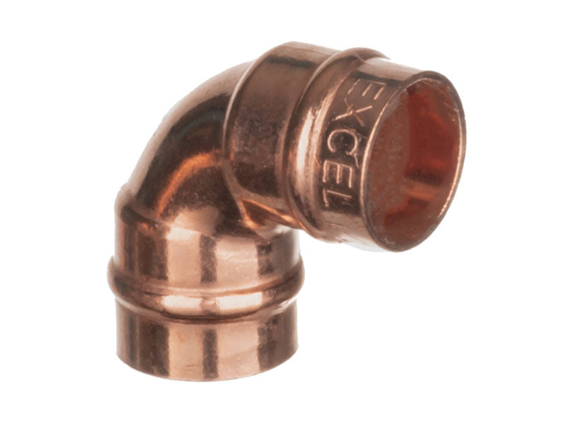Solder Ring Copper 90 Deg. Elbow