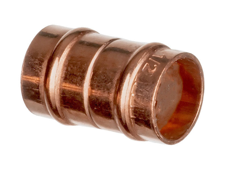 Solder Ring Copper Straight Coupling